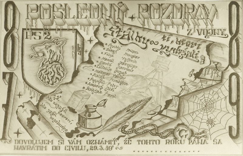 Stlky - Veterni PS - historick foto