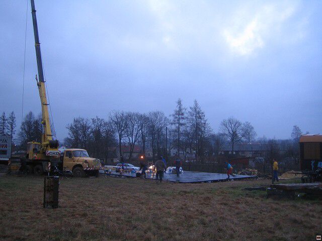 Stavba naeho instantnho domu. Leden 2006
