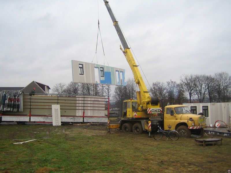 Stavba naeho instantnho domu. Leden 2006