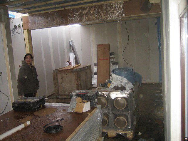 Stavba naeho instantnho domu. Leden 2006