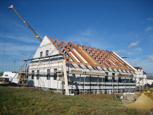 Stavba naeho instantnho domu. Leden 2006