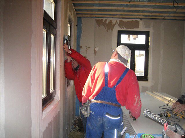 Stavba naeho instantnho domu. Leden 2006