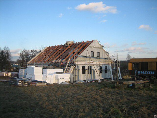 Stavba naeho instantnho domu. Leden 2006