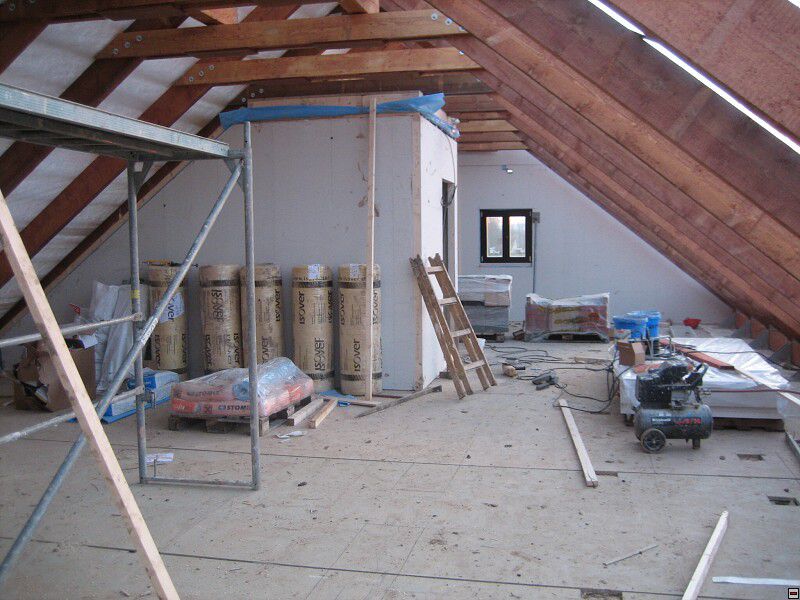 Stavba naeho instantnho domu. Leden 2006