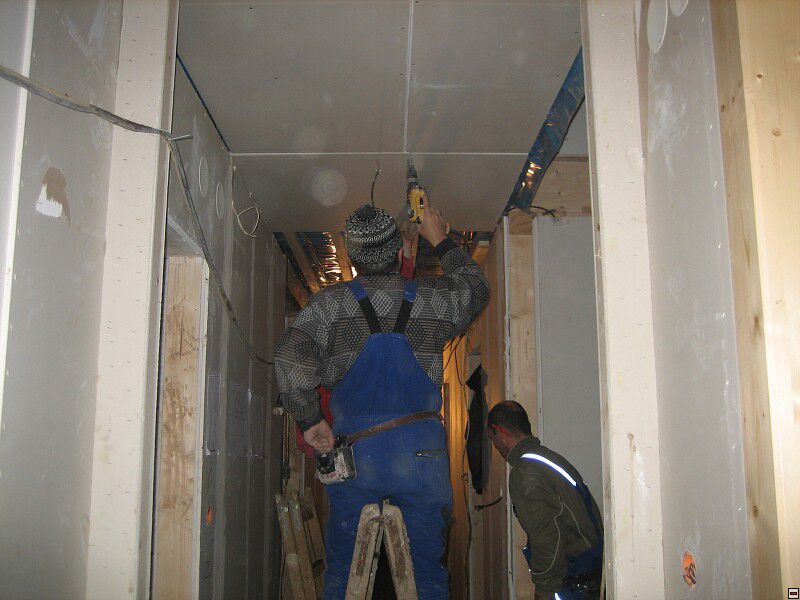 Stavba naeho instantnho domu. Leden 2006