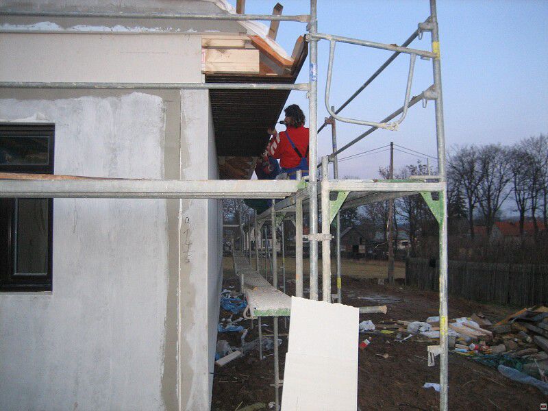 Stavba naeho instantnho domu. Leden 2006