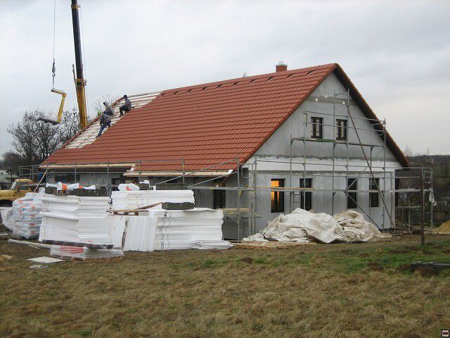 Stavba naeho instantnho domu. Leden 2006