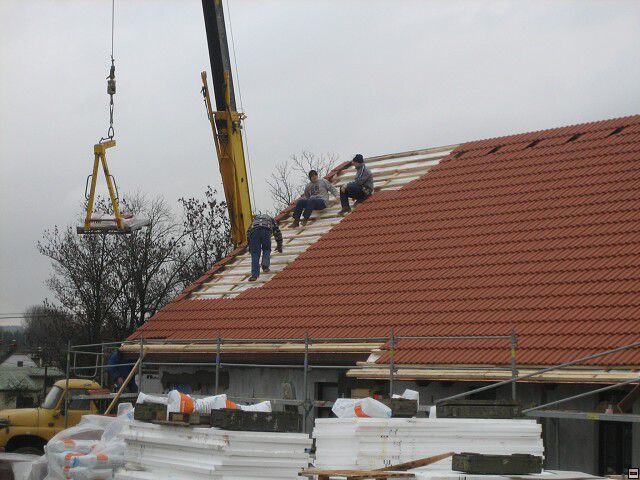 Stavba naeho instantnho domu. Leden 2006