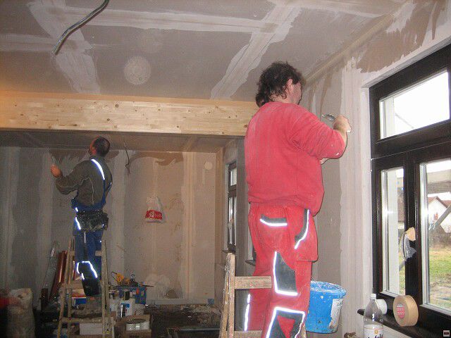 Stavba naeho instantnho domu. Leden 2006
