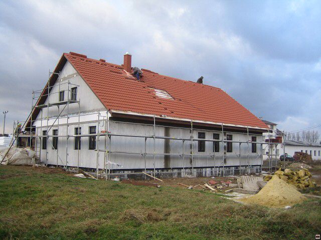 Stavba naeho instantnho domu. Leden 2006