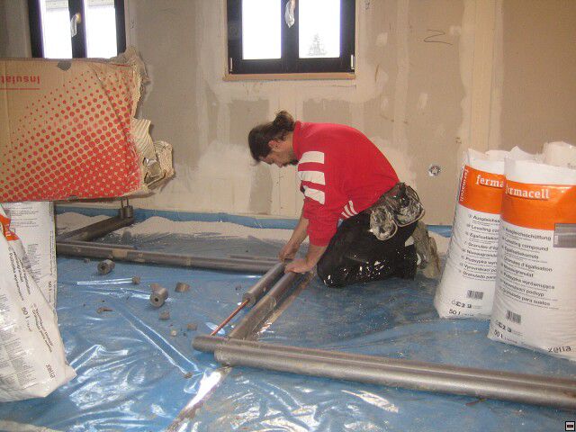 Stavba naeho instantnho domu. Leden 2006
