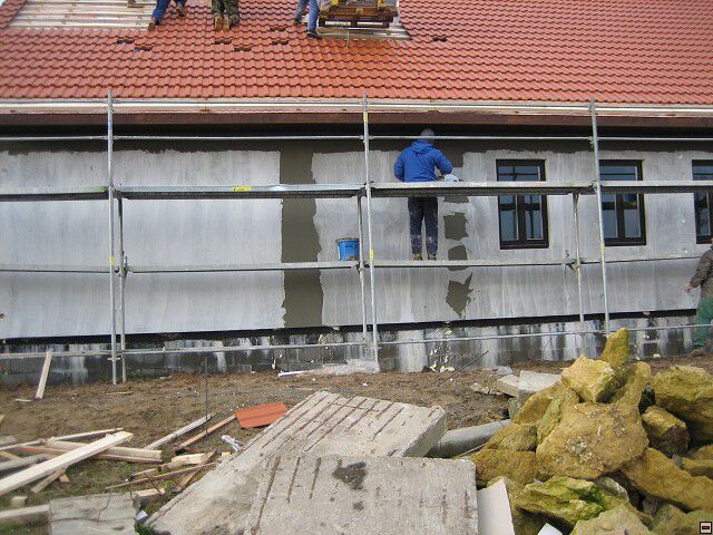 Stavba naeho instantnho domu. Leden 2006