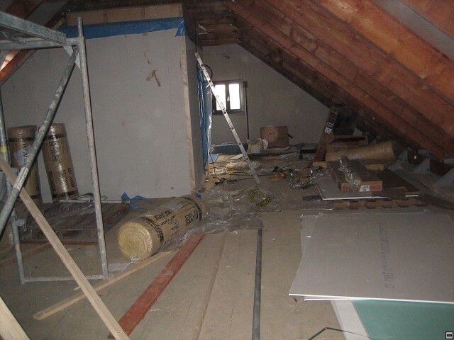 Stavba naeho instantnho domu. Leden 2006