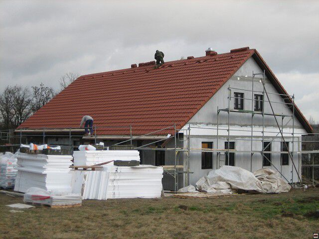 Stavba naeho instantnho domu. Leden 2006