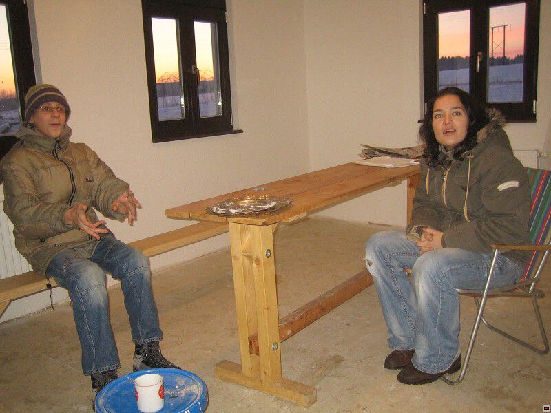 Stavba naeho instantnho domu. Leden 2006
